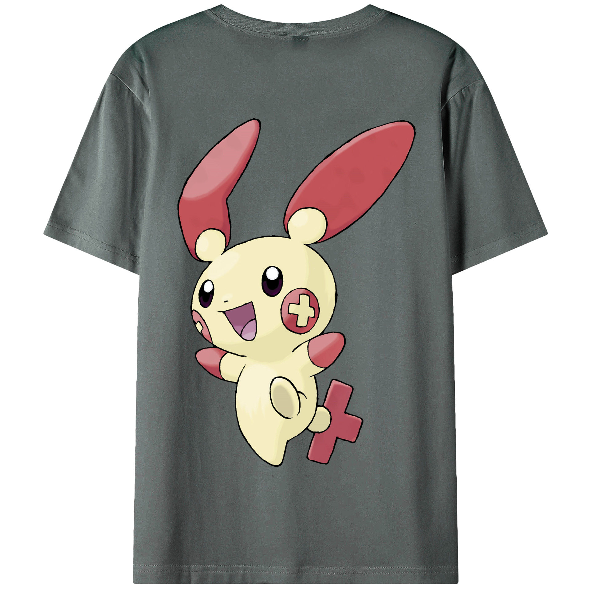 （画像用） ポケットモンスター Pokémon 綿100％半袖Tシャツ（背面プリント）